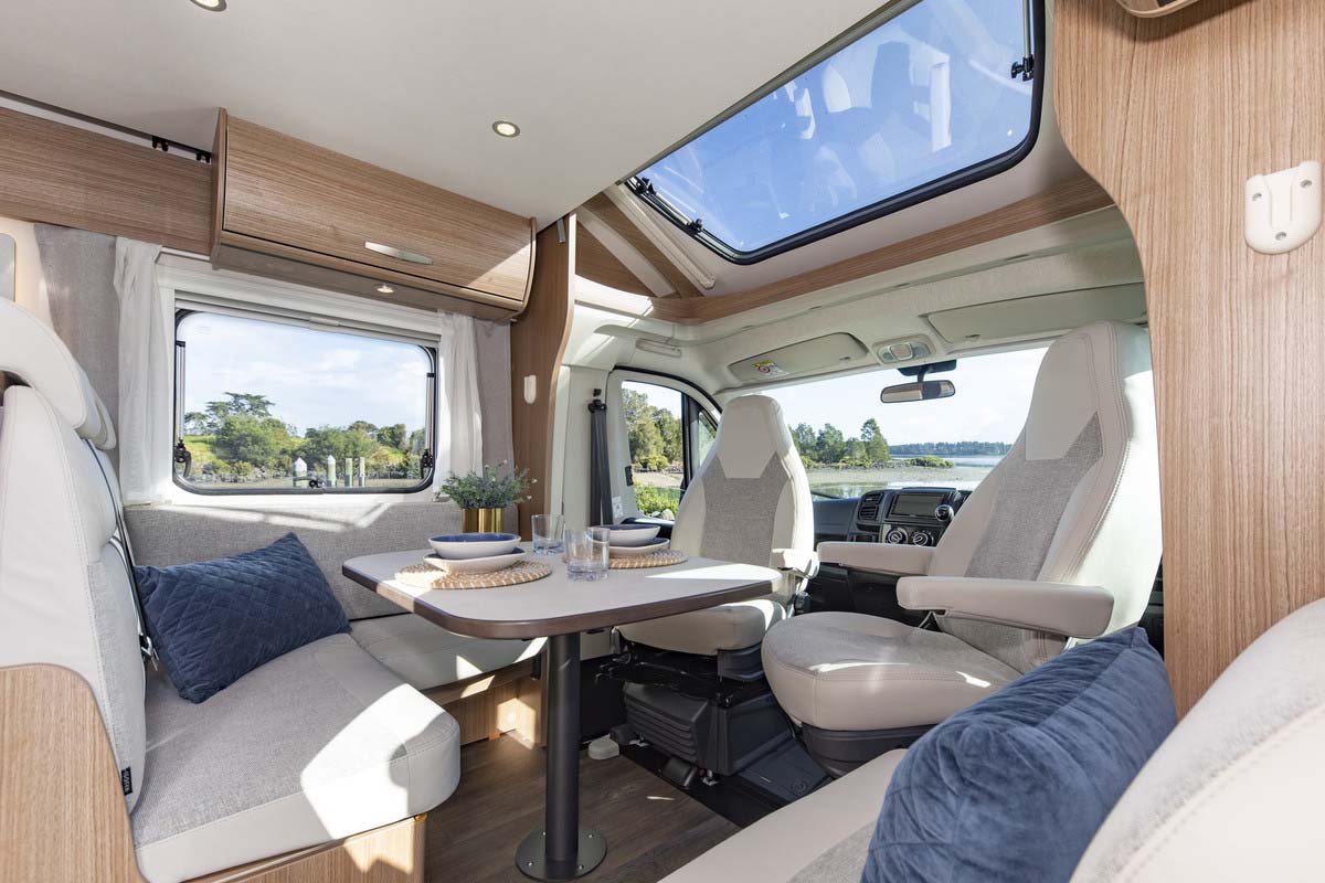 RV Buyers’ Guide Motorhome Seating and Lounges